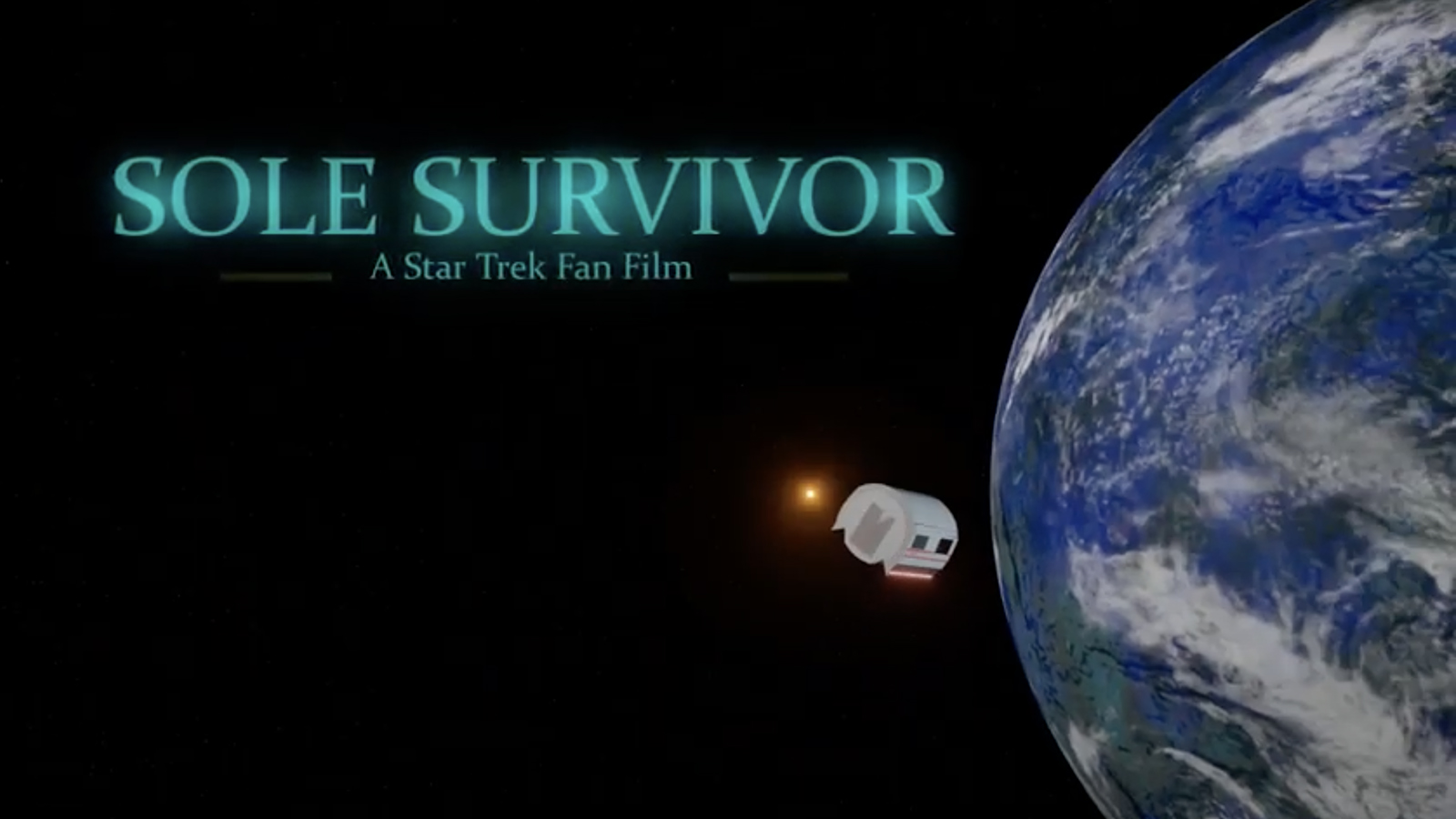 SOLE SURVIVOR is a “one-man show” Star Trek fan film! (interview with STEVE INGLIS)